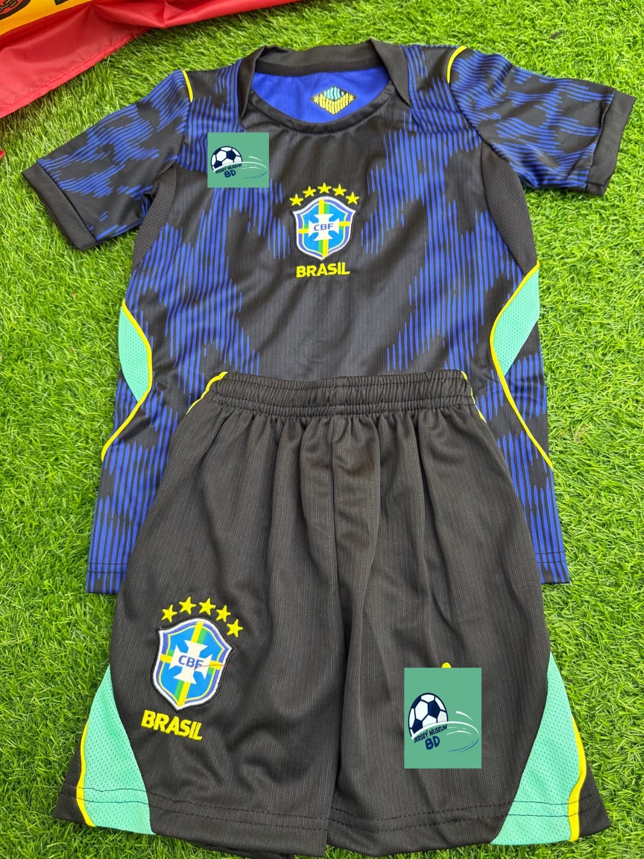 Brazil 26 wc Away kids set