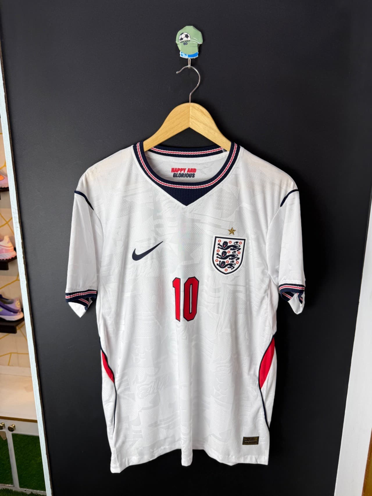 England 26 wc Home half player